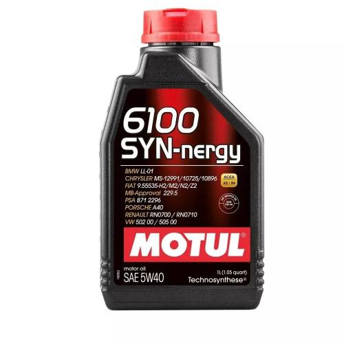 Óleo Motul 4 Tempos 5W40 6100 SYN-NERGY 1L