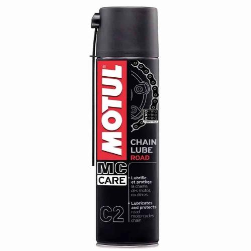 Spray Motul C2 Anti-Desgastante de Corrente Road 400ml