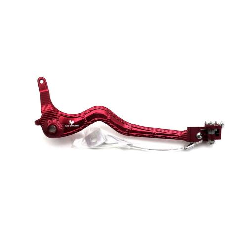 Pedal de Freio Red Dragon CRF450R/450X Vermelho