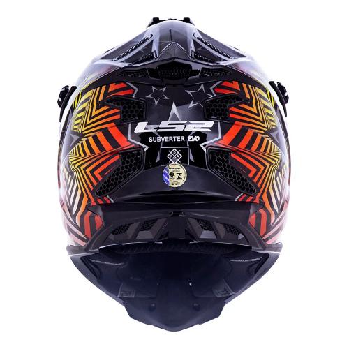 Capacete LS2 MX700 Subverter Evo Super Collider Preto