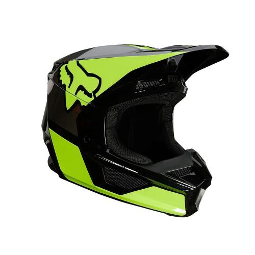 Capacete Fox MX V1 Mips Revn Amarelo Fluor/Preto