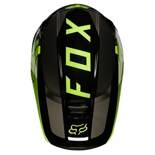 Capacete Fox MX V1 Mips Revn Amarelo Fluor/Preto