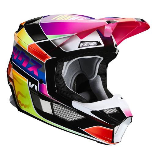 Capacete Fox MX V1 Yorr Multicolor