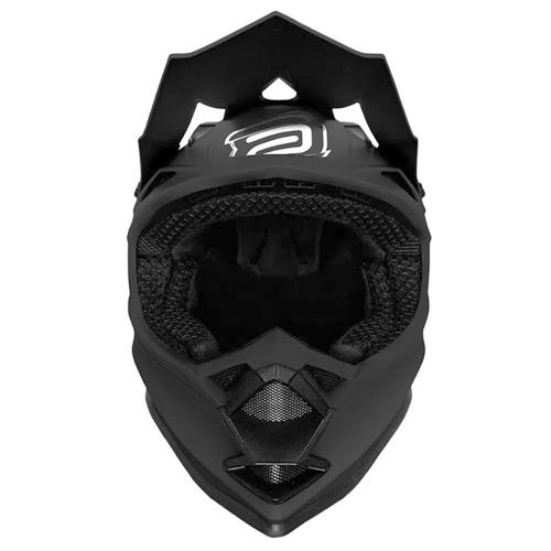 Capacete ASW Fusion Solid Preto Fosco