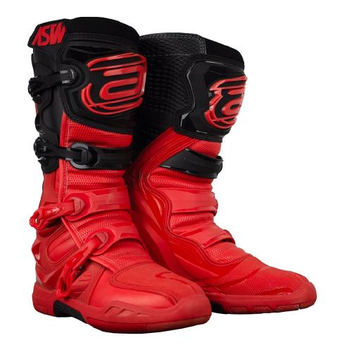 Bota ASW Elevate Vermelho/ Preto