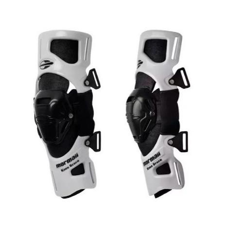 Joelheira Semi-Articulada Mormaii Knee MX Branco