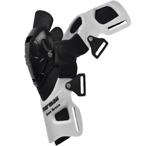 Joelheira Semi-Articulada Mormaii Knee MX Branco