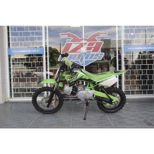 Mini Motocicleta Cross Pro Tork TR125F Supermotard Verde