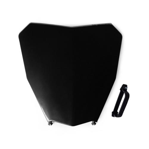 Number Plate Frontal Biker Next CRF250F Preto Com Passa Cabo