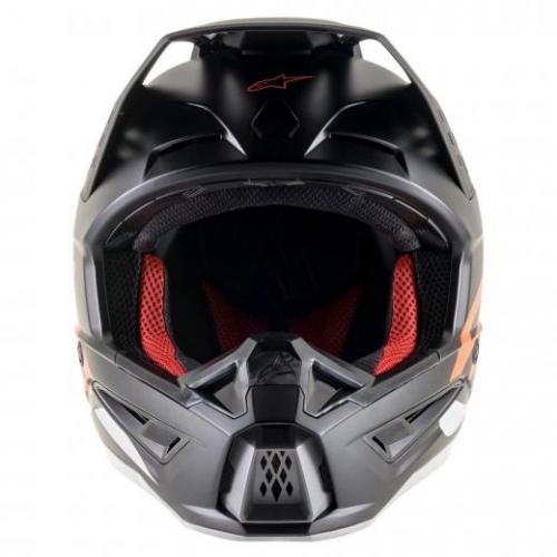Capacete Alpinestars SM5 Compass Preto/Laranja
