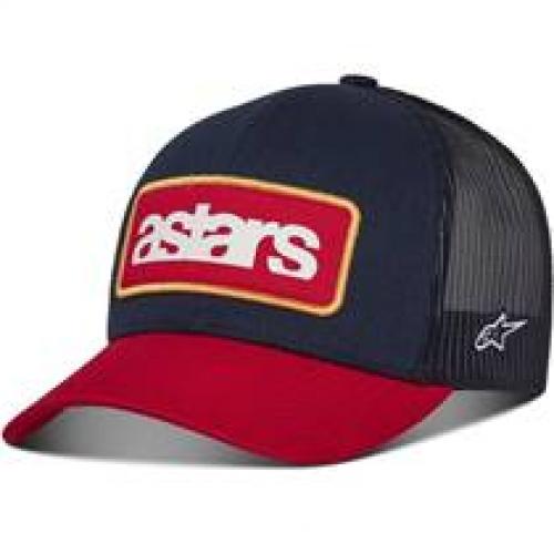 Boné Alpinestars Manifest Trucker Azul/Vermelho