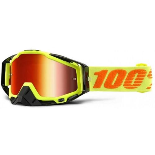 Óculos 100% Racecraft Goggles Attack Amarelo Neon
