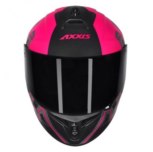 Capacete Axxis Draken Dekers Matt Preto/ Rosa