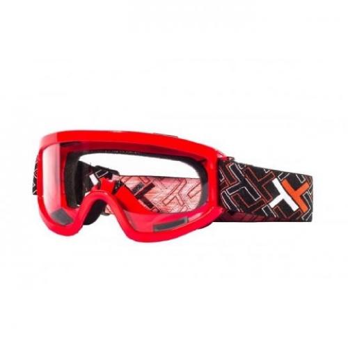 Óculos Mattos Racing MX Lente Transparente Vermelho