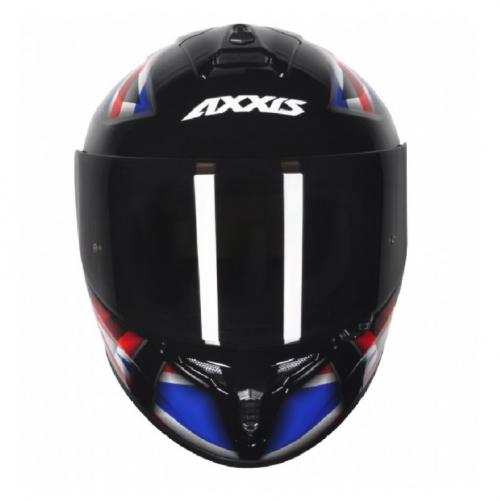 Capacete Axxis Draken UK Gloss Preto/Vermelho/Azul