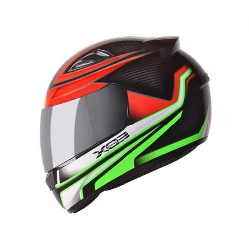 Capacete EBF E0X Frost Preto Fosco/Verde