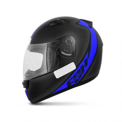 Capacete EBF E0X Spectro Preto/Azul