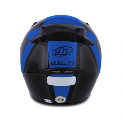 Capacete EBF E0X Spectro Preto/Azul