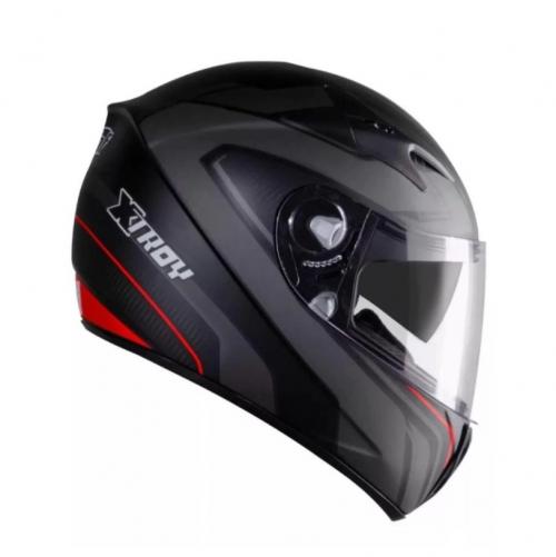Capacete EBF Xtroy 29 Preto Fosco/Vermelho
