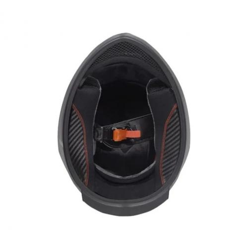 Capacete EBF Xtroy 29 Preto Fosco/Azul