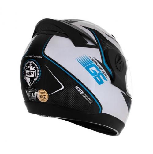 Capacete Pro Tork G6 788 Factory Edition Branco/Azul