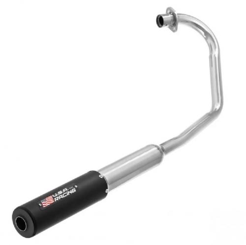 Escapamento Esportivo Pro Tork USA Racing CG 150 / CG 125 Preto