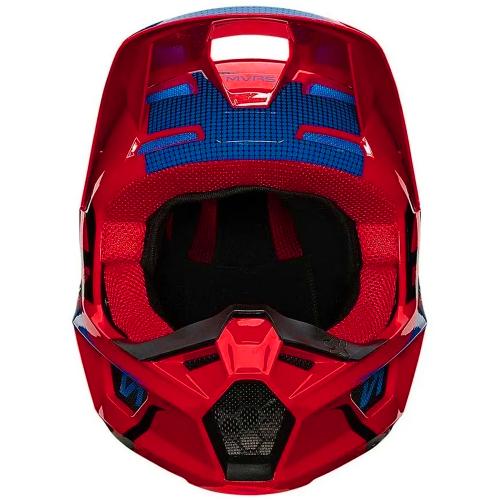 Capacete Fox MX V1 Oktiv Vermelho