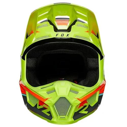 Capacete Fox V2 Leen Amarelo