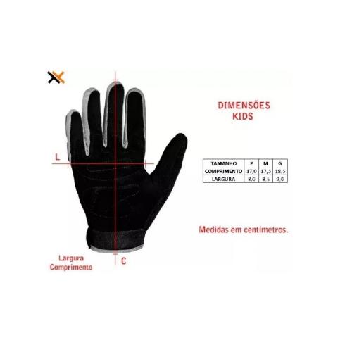 Luva Mattos Racing MX Pro Laranja