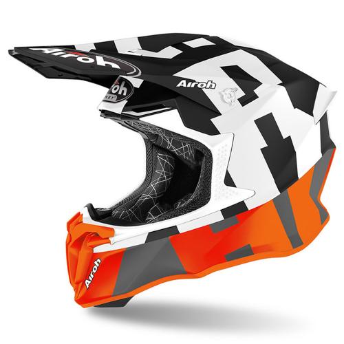 Capacete Airoh Twist 2.0 Frame Orange Matt 