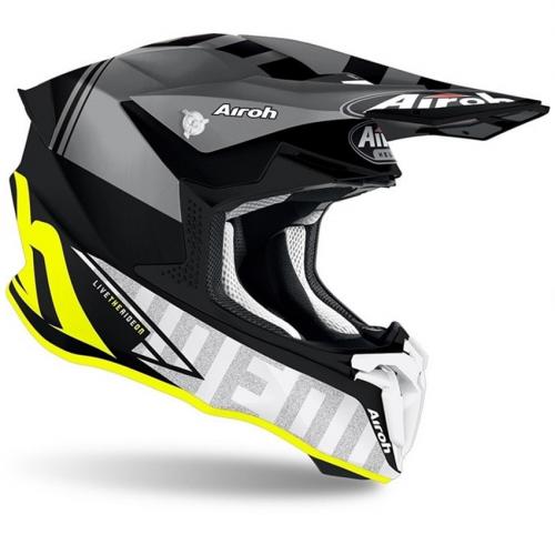 Capacete Airoh Twist 2.0 Amarelo Fosco