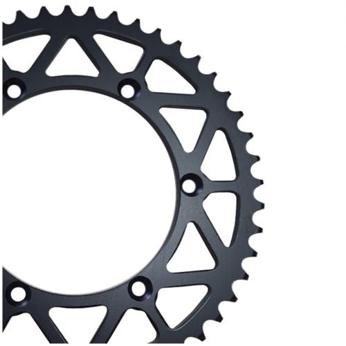 Coroa Red Dragon KXF250/450 KLX450 48D Preto