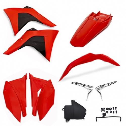 Kit Plástico AMX Premium  CRF230 Vermelho