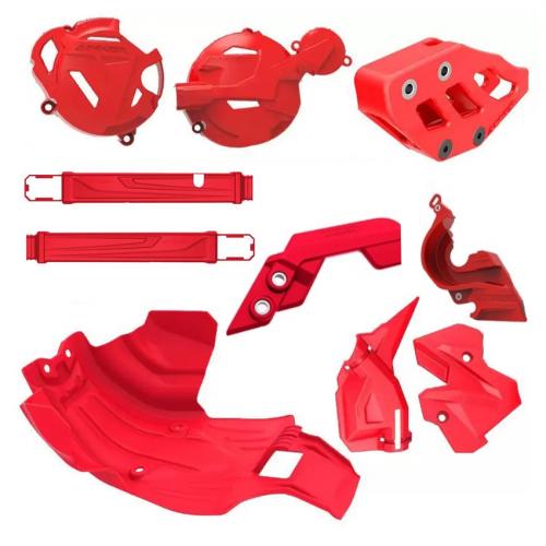 Kit Proteção Anker V Para CRF250F Vermelho