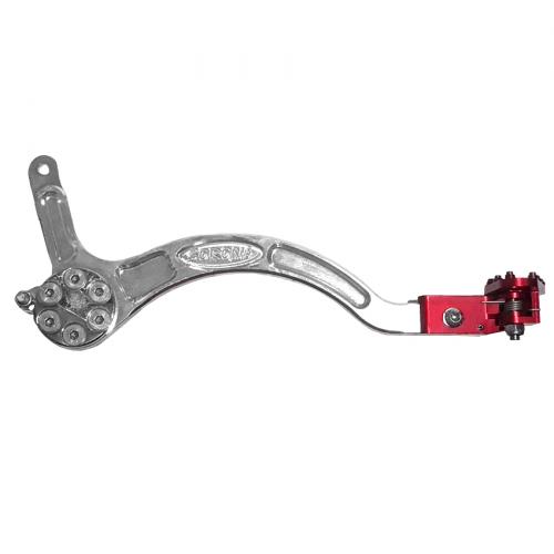 Pedal de Freio Corona Retrátil C/ Suporte CRF230F Prata