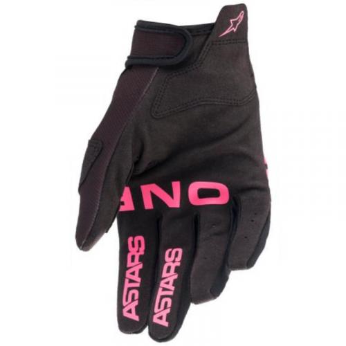 Luva Alpinestars Radar 2022 Preto/ Verde/ Pink