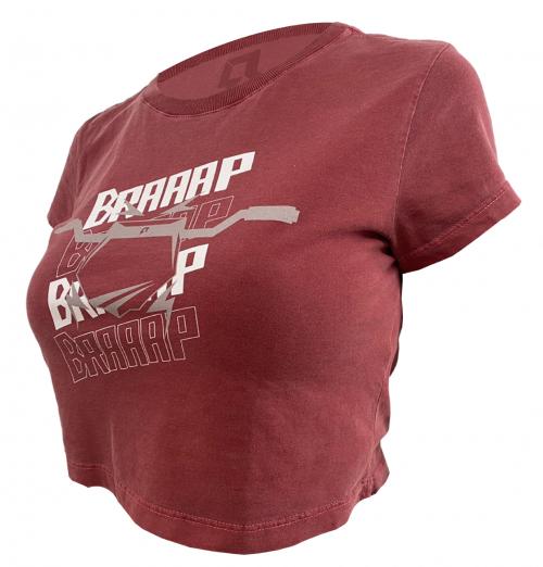 Cropped Ride Mx Braap Feminino