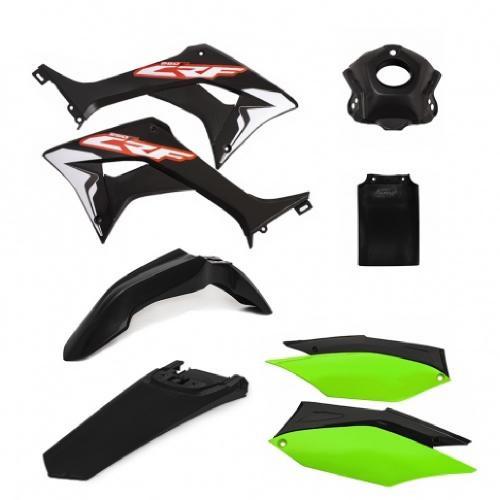 Kit Plástico AMX CRF 250F Preto