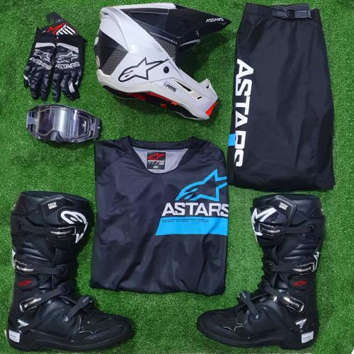 Kit de Equipamento Completo Alpinestars Azul