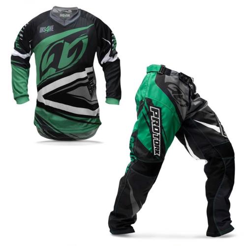 Kit Calça + Camisa Infantil Pro Tork Insane Verde