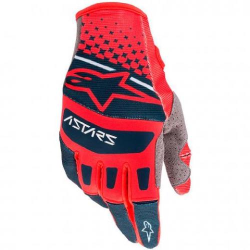 Luva Alpinestars Techstar 2020 Vermelho/Azul Marinho