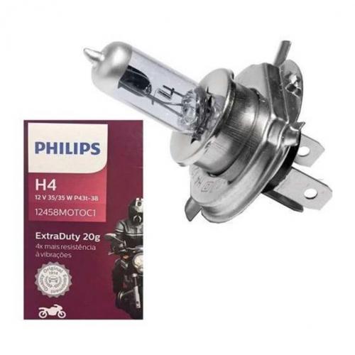 Lâmpada Do Farol Philips H4 12v 35/35W 