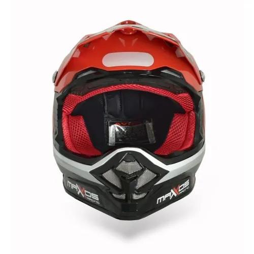 Capacete Mattos Racing Strike Vermelho