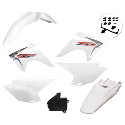 Kit Plástico AMX CRF230F 2015 Branco Sólido