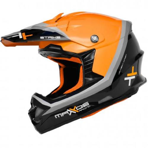 Capacete Mattos Racing Strike Laranja