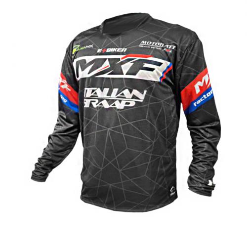 Camiseta Italian Braap Team MXF 2021 Preto