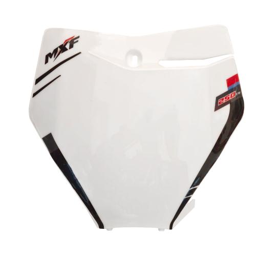 Number Plate MXF Original 250TS Branco 