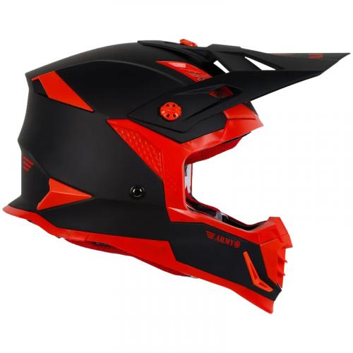 Capacete Army Patriot Duo Preto Fosco/ Vermelho