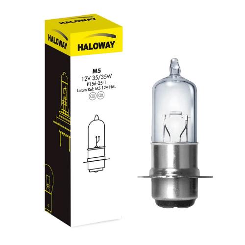 Lâmpada do Farol Haloway M5 12V 35/35W Biz/ Pop