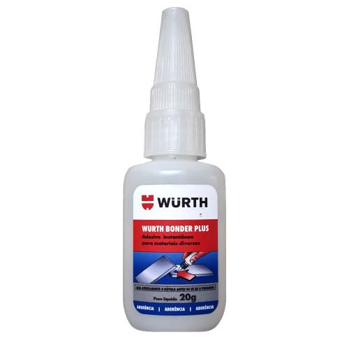 Adesivo Instantâneo Wurth Bonder Plus 20g